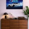 Bmw M4 metal poster wall art in Pakistan