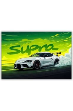 Supra metal poster wall art in Pakistan