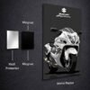 Suzuki Hayabusa metal poster wall art in Pakistan