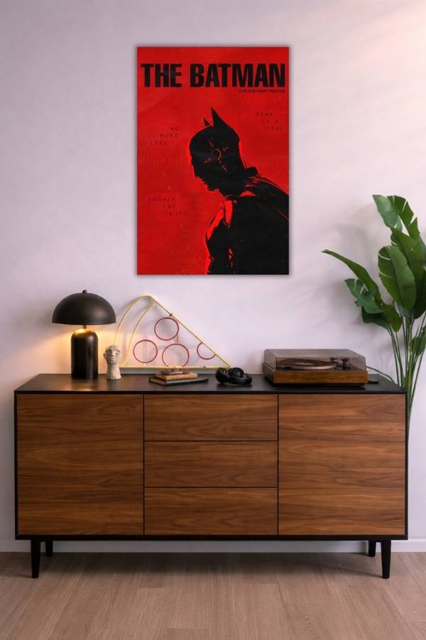 Batman metal poster wall art in Pakistan