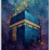 The Kaaba metal poster wall art in Pakistan