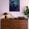 The Kaaba metal poster wall art in Pakistan