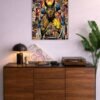 Wolverine metal poster wall art in Pakistan