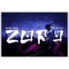 Zoro metal poster wall art in Pakistan