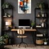 Abstract Geometric Art metal poster wall art in Pakistan