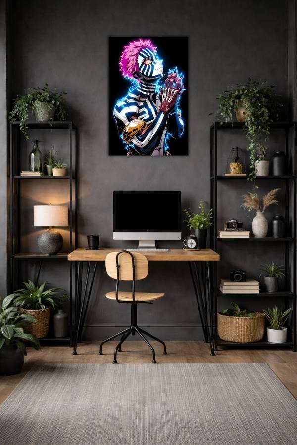 Akaza metal poster wall art in Pakistan