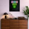 Ambition metal poster wall art in Pakistan