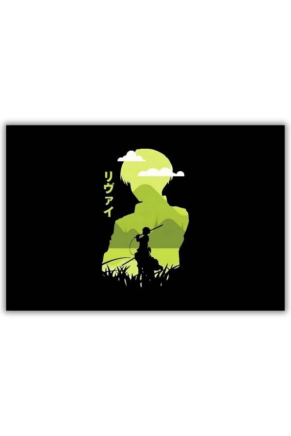 Attack On Titans metal poster wall art in Pakistan