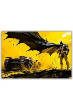 Batman metal poster wall art in Pakistan