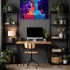 Batman & Joker metal poster wall art in Pakistan