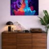 Batman & Joker metal poster wall art in Pakistan