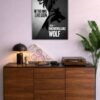 Be The King metal poster wall art in Pakistan