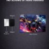 Black Panther metal poster wall art in Pakistan