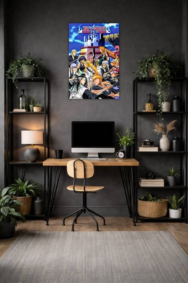 Bleach metal poster wall art in Pakistan