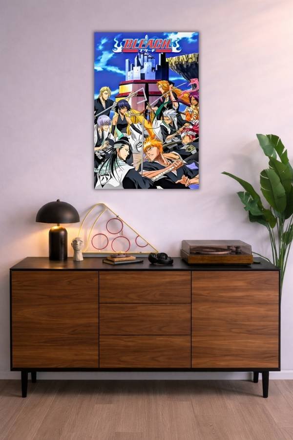 Bleach metal poster wall art in Pakistan