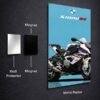 Bmw S1000rr metal poster wall art in Pakistan