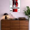 Cristiano metal poster wall art in Pakistan