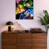 Demon Slayer metal poster wall art in Pakistan