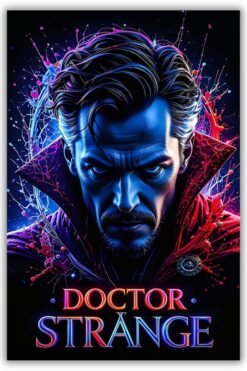 Doctor Strange metal poster wall art in Pakistan