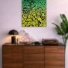 Doodle Art metal poster wall art in Pakistan