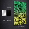 Doodle Art metal poster wall art in Pakistan