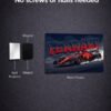 Ferrari F1-75 metal poster wall art in Pakistan