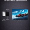 Ferrari Sf-24 metal poster wall art in Pakistan