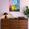Four Seasons metal poster wall art in Pakistan
