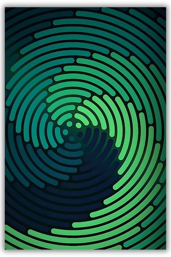 Geometric Pattern metal poster wall art in Pakistan