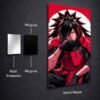 Ghost Of Uchiha metal poster wall art in Pakistan