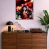 God Of Shinobi metal poster wall art in Pakistan
