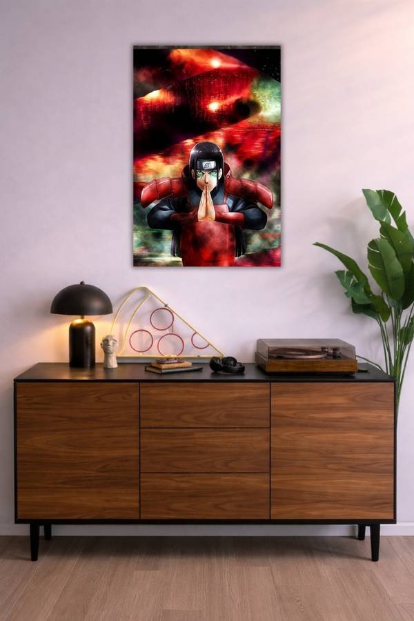 God Of Shinobi metal poster wall art in Pakistan