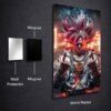 Goku metal poster wall art in Pakistan