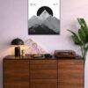 Growth Is A Mindset metal poster wall art in Pakistan
