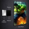 Hulk metal poster wall art in Pakistan