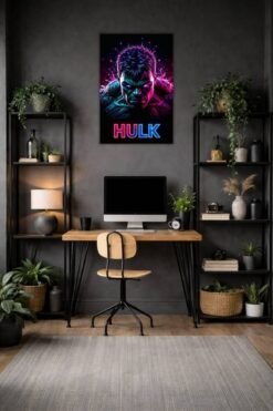 Hulk metal poster wall art in Pakistan
