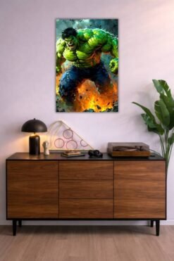 Hulk metal poster wall art in Pakistan