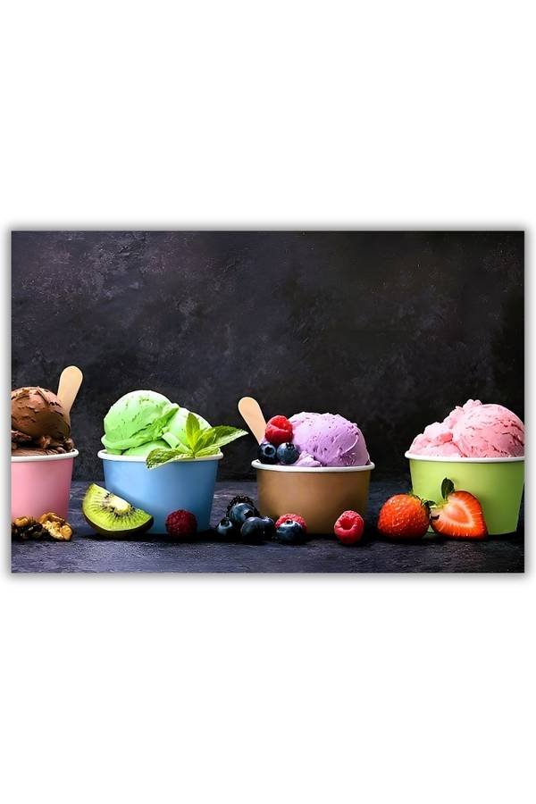 Ice Cream metal poster wall art in Pakistan