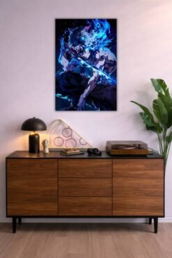 Inosuke Hashibira metal poster wall art in Pakistan