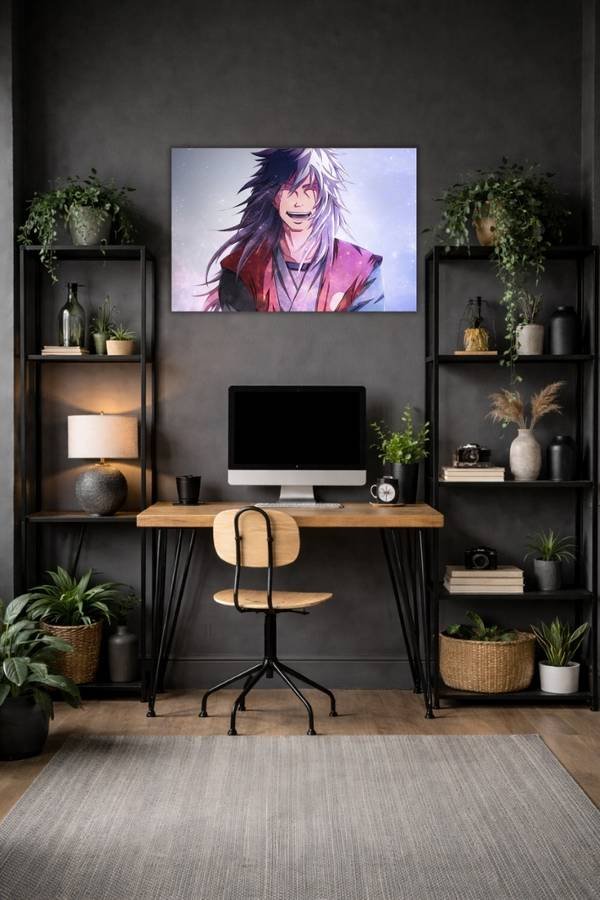Jiraiya metal poster wall art in Pakistan