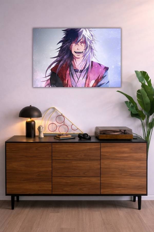 Jiraiya metal poster wall art in Pakistan