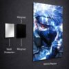 Kakashi metal poster wall art in Pakistan