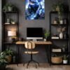 Kakashi metal poster wall art in Pakistan