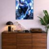 Kakashi metal poster wall art in Pakistan