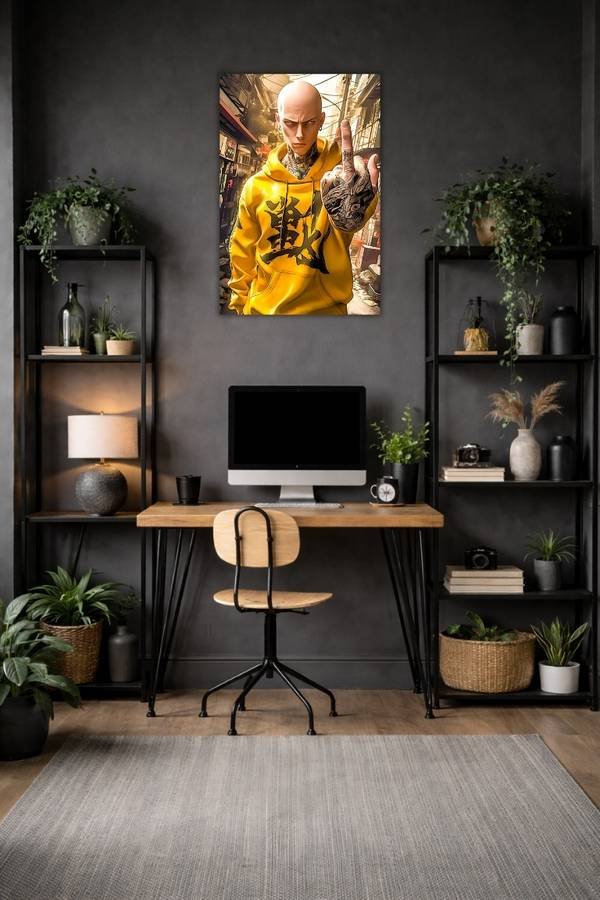 Kashima Hajime metal poster wall art in Pakistan