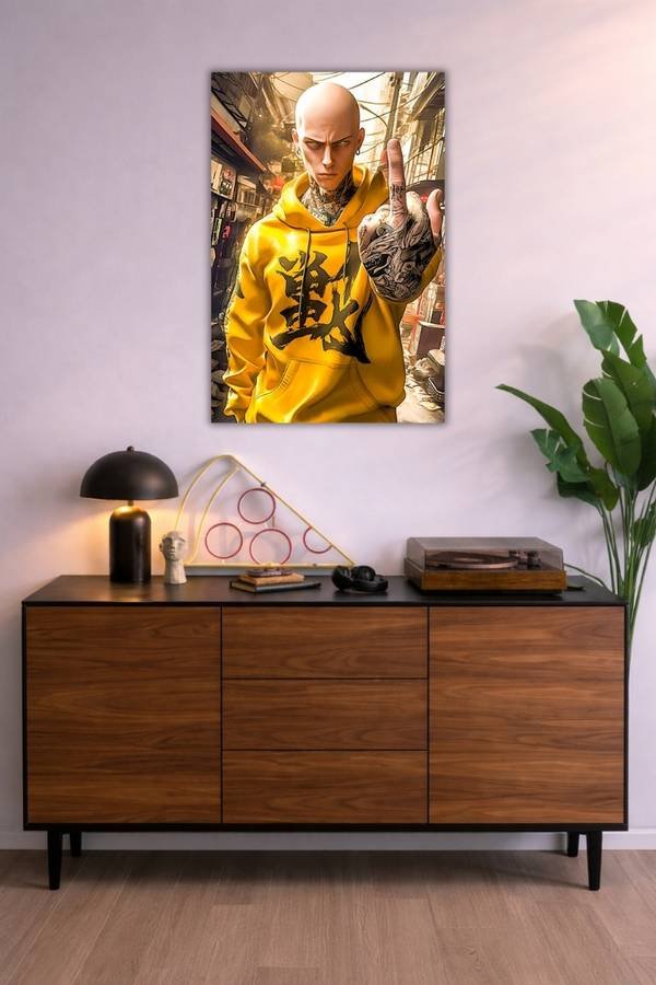 Kashima Hajime metal poster wall art in Pakistan