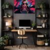 Luffy metal poster wall art in Pakistan
