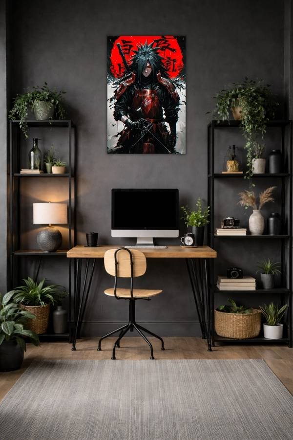 Madara Uchiha metal poster wall art in Pakistan