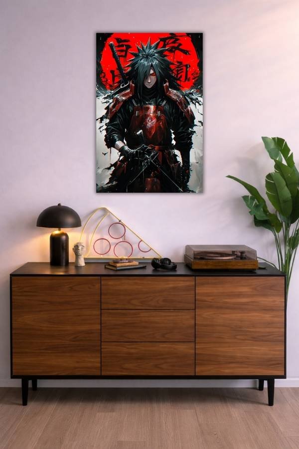 Madara Uchiha metal poster wall art in Pakistan