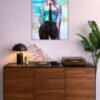 Makima metal poster wall art in Pakistan